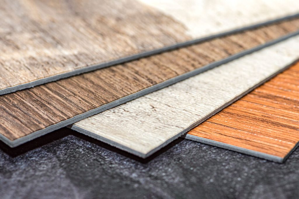 LVT Flooring samples at GFC Flooring
