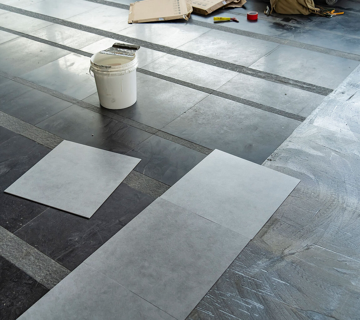 LVT Flooring installation in progress by GFC Flooring